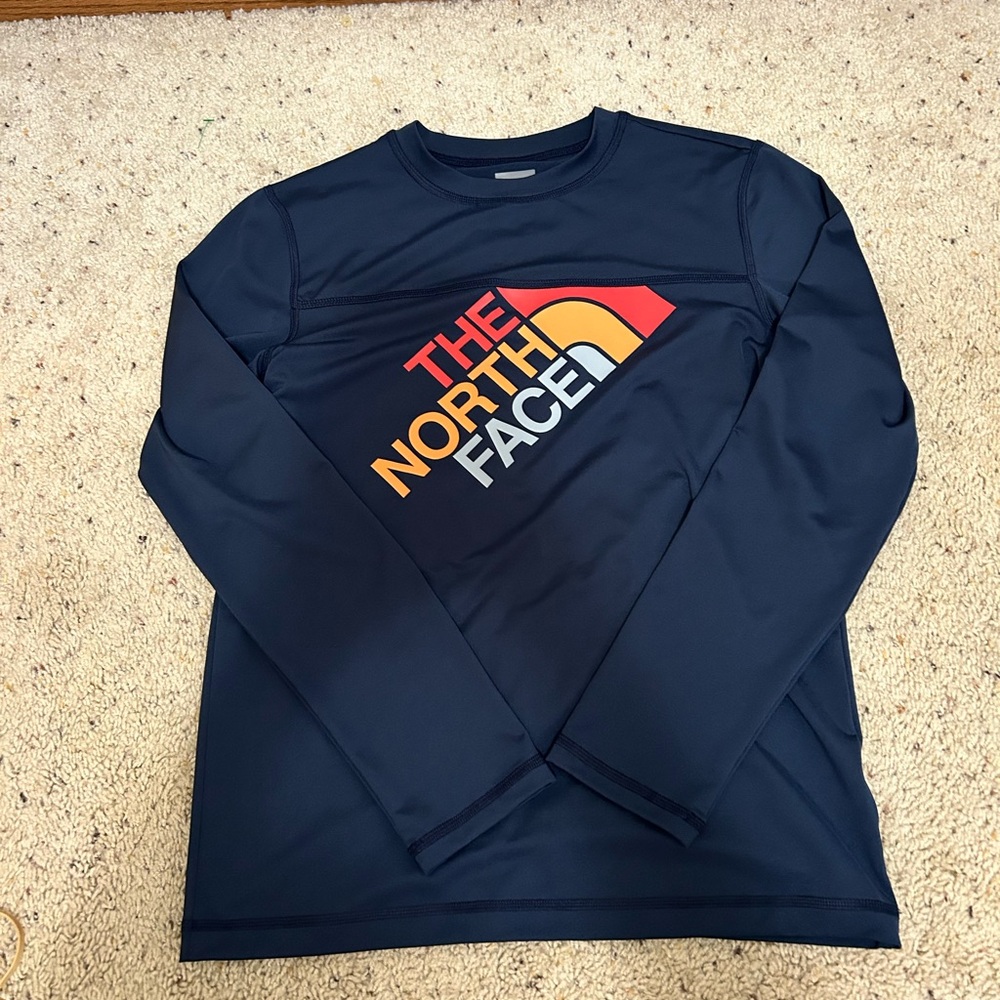 Boys North Face Long Sleeve Shirt